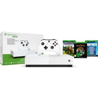 Consola Xbox One S 1 TB All-Digital Edition + 3 Juegos - Consola - Los  mejores precios