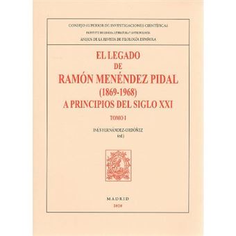El legado de Ramón Menéndez Pidal 1