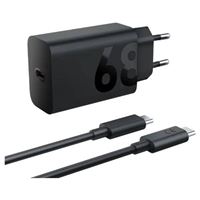 Cargador de pared Lenovo ZG38C05739 68W + Cable USB-C a USB-C 1.5m Negro