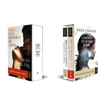 Estuche Vera, una historia de amor + Cuando el viento hable. Premio Planeta 2025 y finalista
