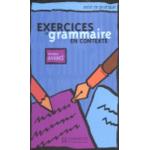Exercices de Grammaire en contexte avancé