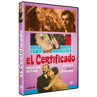 El certificado - DVD
