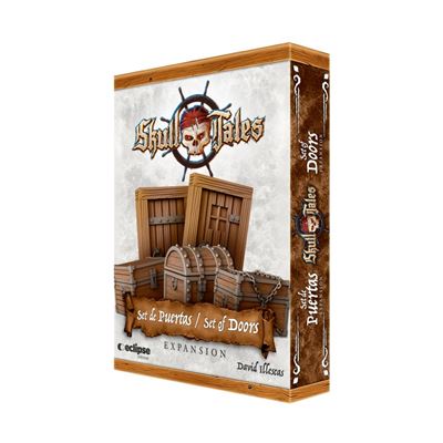 Juego de mesa skull tales: puertas y cofres expansión
