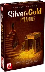 Juego de mesa silver & gold pyramids