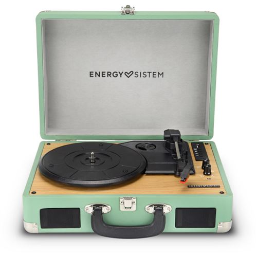 Tocadiscos Bluetooth Energy Sistem Retrospin Aquamarine