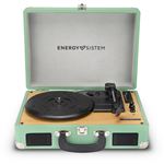 Tocadiscos Bluetooth Energy Sistem RetroSpin Aquamarine