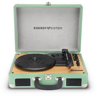 Tocadiscos Bluetooth Energy Sistem RetroSpin Aquamarine