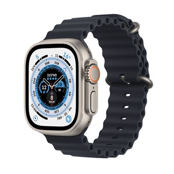Apple Watch Ultra 49mm LTE Caja de titanio y correa Ocean Medianoche
