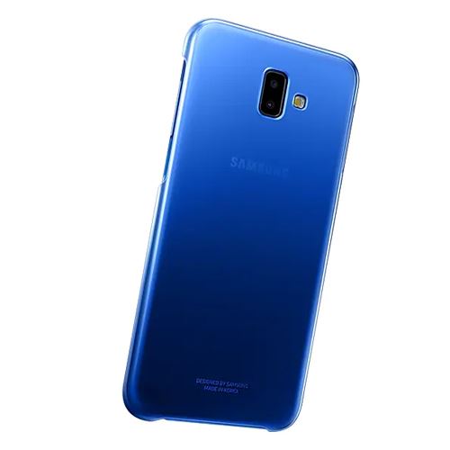 SAMSUNG Gradation Color Azul Funda para Galaxy J6+