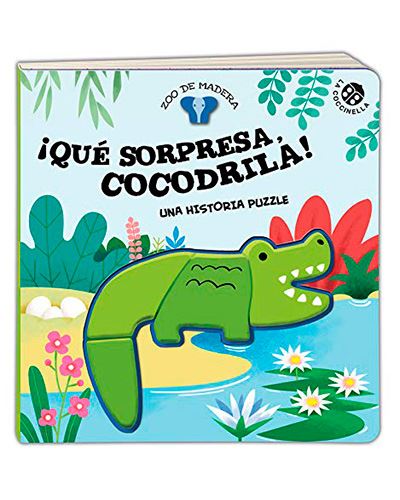 ¡Qué sorpresa, cocodrila! - Una historia puzzle