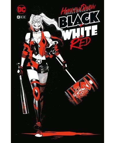 Harley Quinn: Blanco, negro y rojo - Amanda Conner -5% en libros