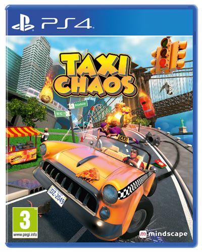 Avance Discos Amarillo Taxi Chaos Ps4