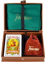 Estuche polipiel baraja + tapete + amarracos