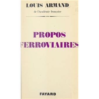 Propos ferroviaires - 1