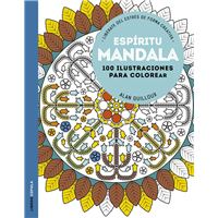 Mandala Libro Alab guilloux 100 ilustraciones para colorear. del forma creativa hobbies tapa