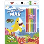 Animalitos Del Mar Color Sticker