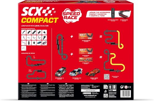 Set De Ampliación Para Circuito Scalextric Compact 1:43 – Más Pista, Más Velocidad