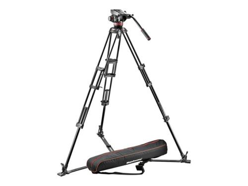 Manfrotto - Kit Video Con Trípode Alumino Pro 546gb + Rótula Mvh502a