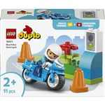 Lego Duplo Town 10471 Moto De Policía Azul