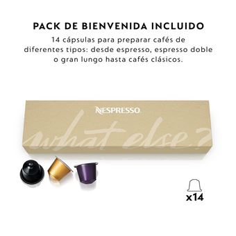 Cafetera de Cápsulas Nespresso Delonghi Inissia EN80