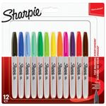 Set 12 Marcadores Permanentes Sharpie Fine