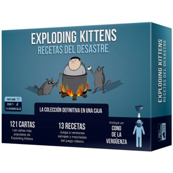 Exploding Kittens Recetas del desastre - Juego de cartas