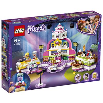 Lego Friends Concurso de repostería juguete programa televisión comida pasteles y dulces incluye jueza trofeo partir 6 años 41393 cocina set niños muñecas edad ‍6 361