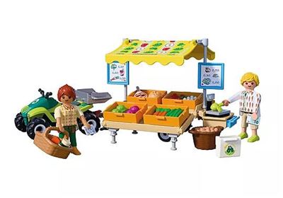 Playmobil country 72164 puesto de mercado