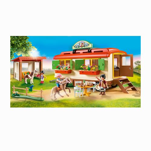 Playmobil Caravana Campamento de Ponis Playmobil Comprar en Fnac