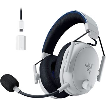Auriculares Gaming inalámbricos Razer BlackShark V3 Pro para PlayStation Blanco