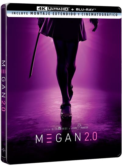 Default Constructor M3gan 2.0 - Steelbook Uhd + Blu-Ray