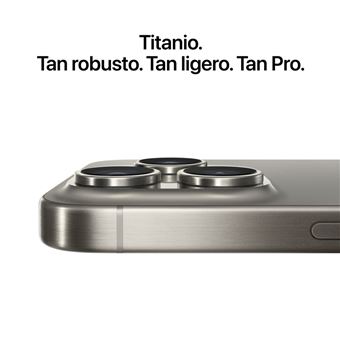 Apple iPhone 15 Pro 6,1 256GB Titanio natural - Smartphone