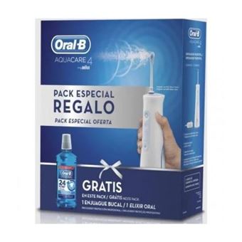 Irrigador dental Oral-B Aquacare + Colutorio