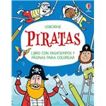 Piratas - Libro con pasatiempos y páginas para colorear