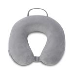 Almohada De Viaje Totto Memory Foam Jet Pillow Moonstone Grey