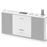 Microcadena Sony Boombox ZS-PE60 Blanco_1