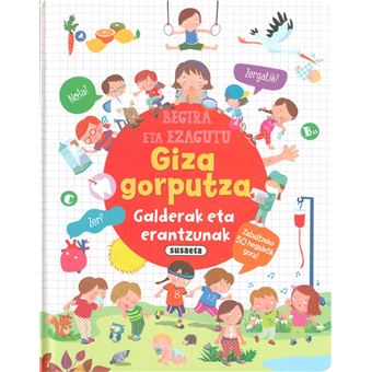 Giza gorputza galderak eta erantzunak