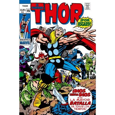 Panini El Poderoso Thor 15 1970 - Jack Kirby (Autor)