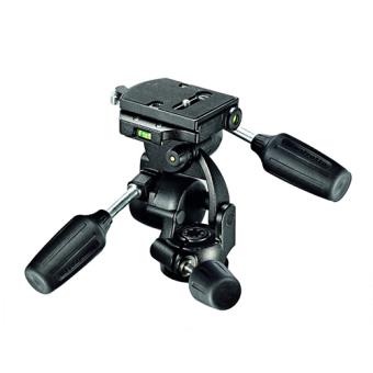 Manfrotto - Rótula 3 way estándar 808RC4 con zapata rápida 410PL tipo RC4 - 1
