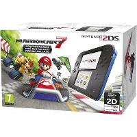 Consola Nintendo 2DS Azul + Mario Kart 7