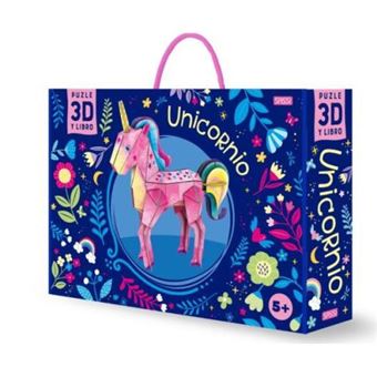 Unicornio 3d niños maquet