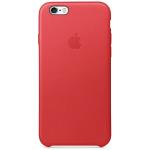 Funda Apple Leather Case (PRODUCT)RED para iPhone 6/6s
