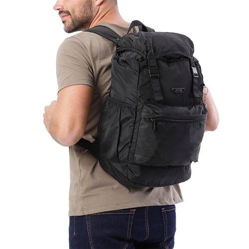 Totto Mochila de viaje plegable negro Collapse Mochilas