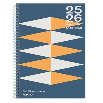 Agenda Additio Meridian Curso 2025-2026 Catalán - 1