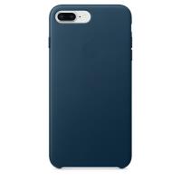 Funda Apple Leather Case para el iPhone 8 Plus/7 Plus Azul cosmos