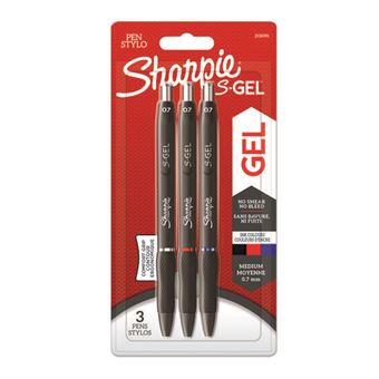 Set 3 bolígrafos roller Sharpie gel colores clásicos - Bolígrafo - Los  mejores precios