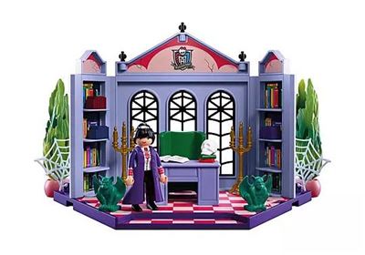 Figura playmobil monster high despacho de la directora bloodgood