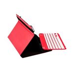 Funda con teclado SilverHT Universal Gripcase Rojo para tablet 9- 10,1"