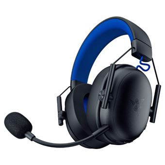 Auriculares Gaming inalámbricos Razer BlackShark V3 X HyperSpeed para PlayStation Negro y Azul