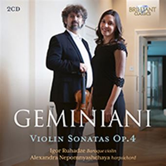 Geminiani: Violin Sonatas Op.4- 2 CDs